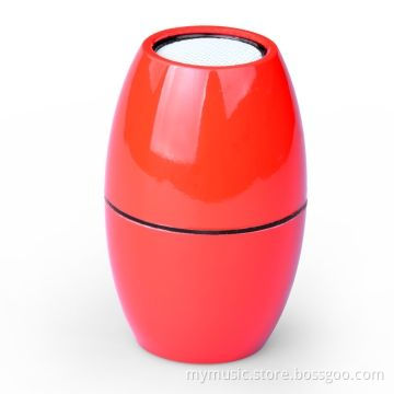 Wireless Bluetooth speaker for smartphone with egg shape stereo sound ABS case